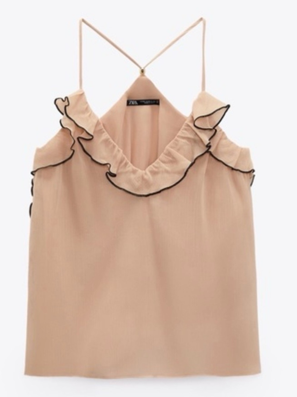 Zara Ruffled Camisole - Picture 2 of 9